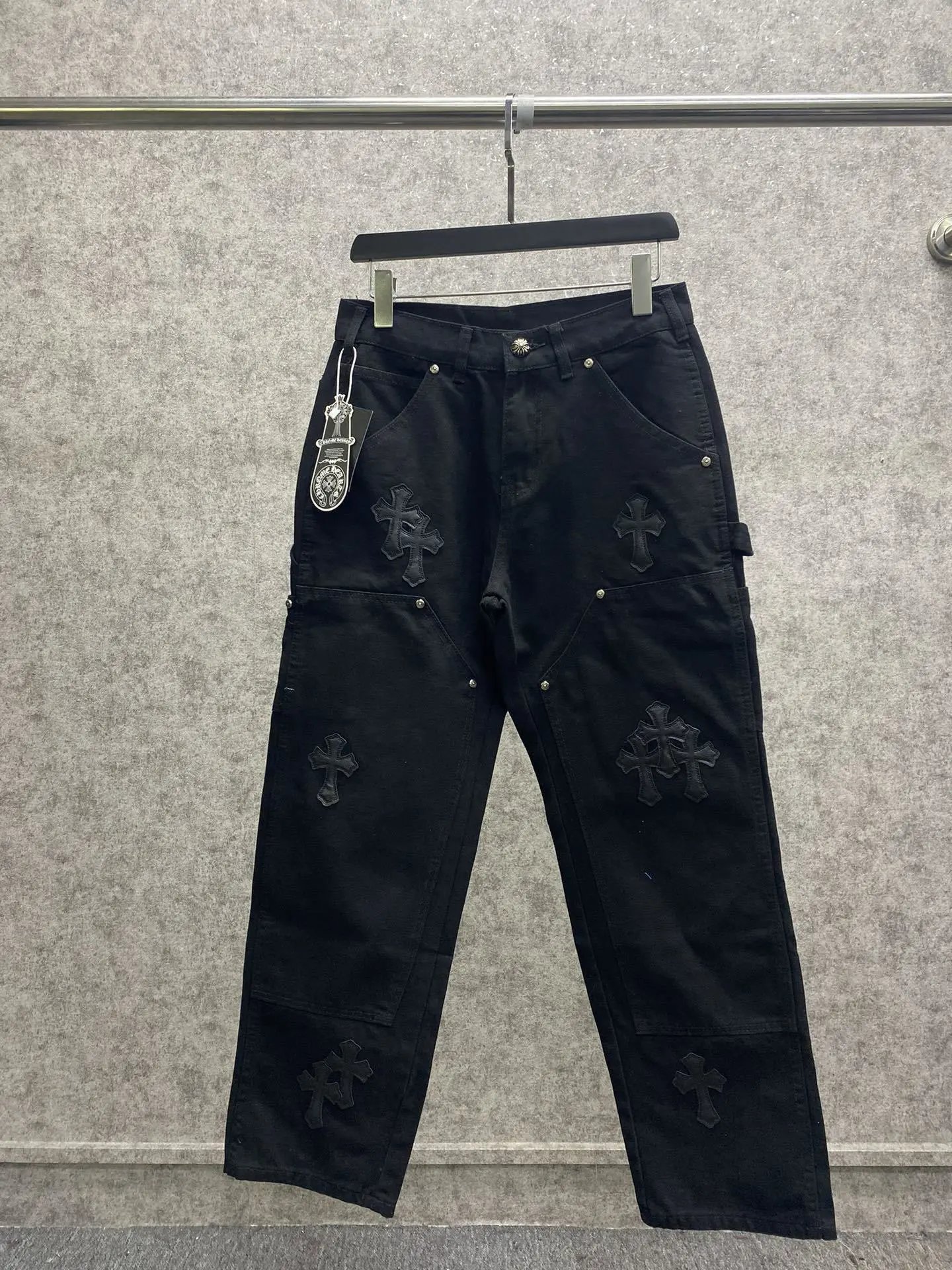 伐木裤黑130