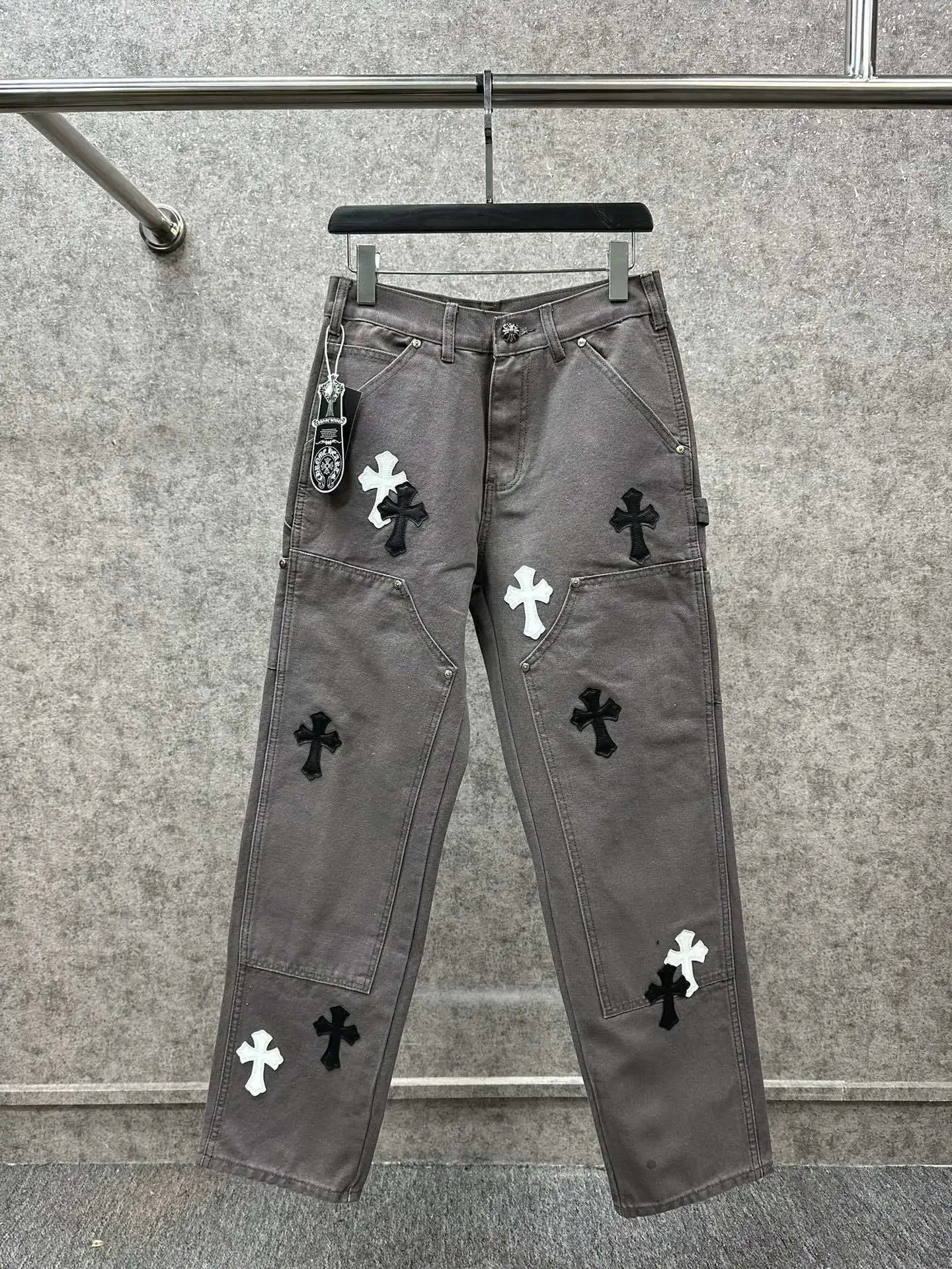 伐木裤灰