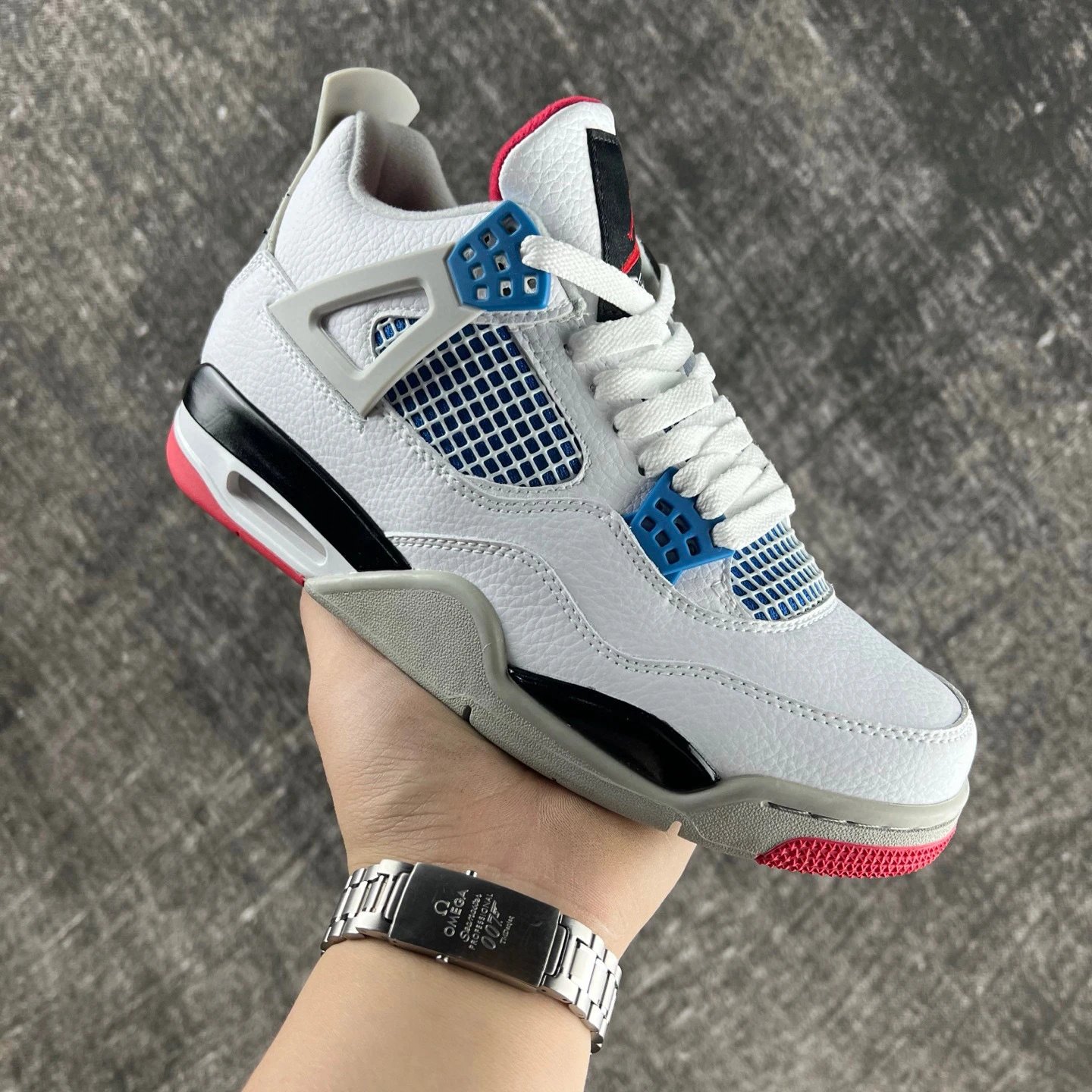 aj4外贸款-红蓝鸳鸯