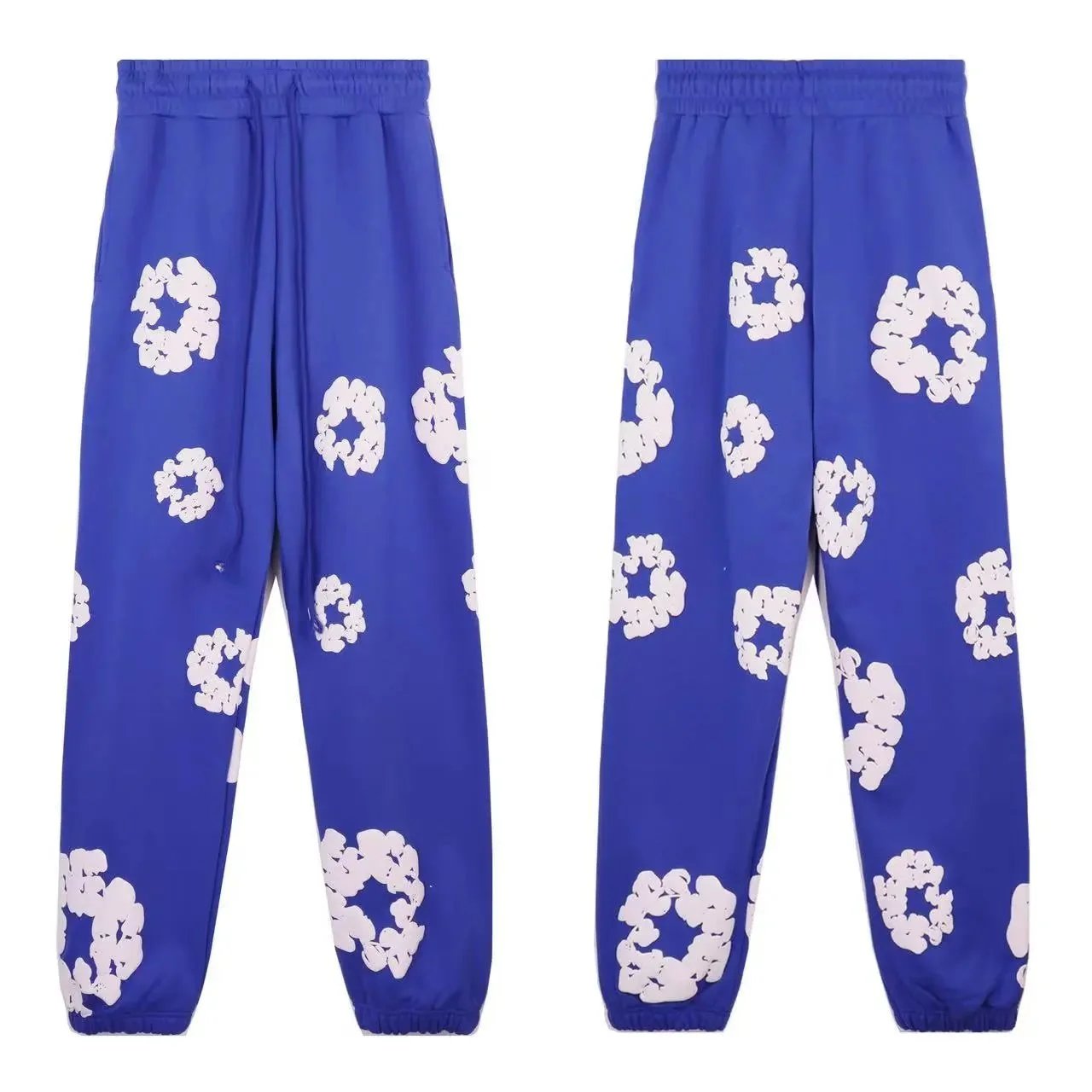 宝蓝色裤子