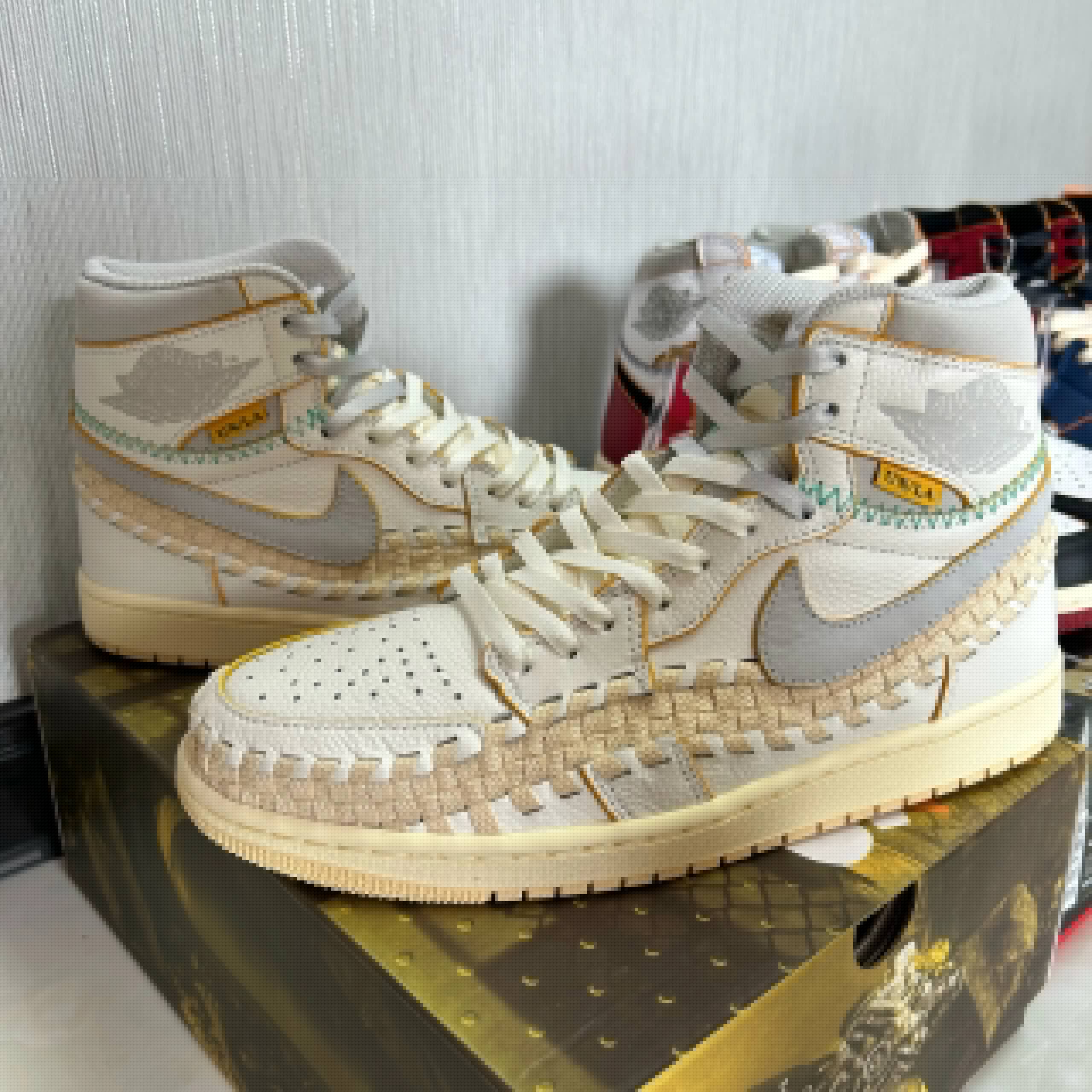 Aj1 UN编织 米白 FD2565-100 Aj1 UN编织 米白 FD2565-100