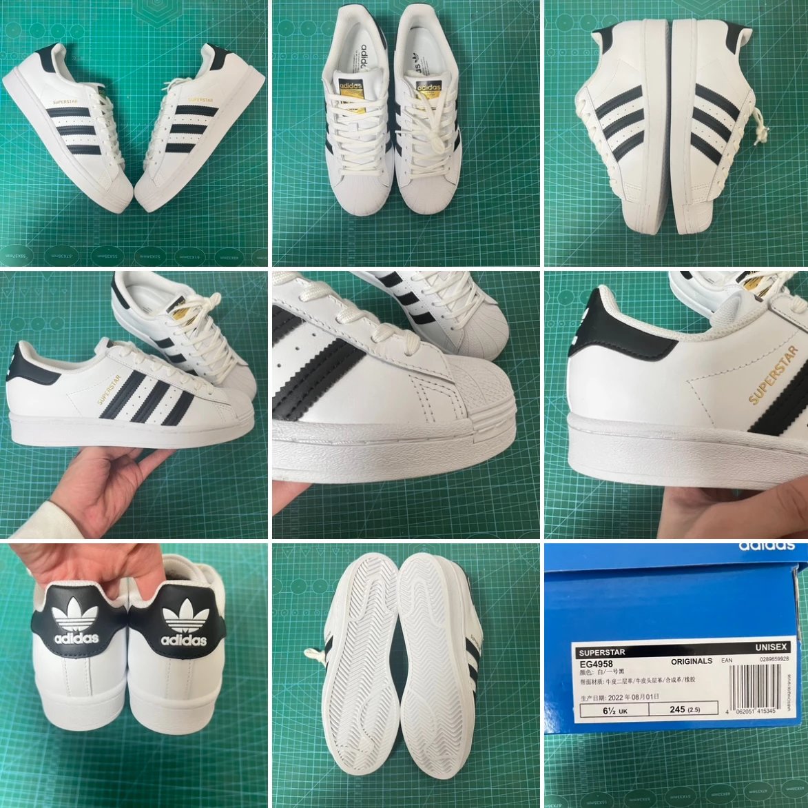 贝壳头 白黑金 EG4958