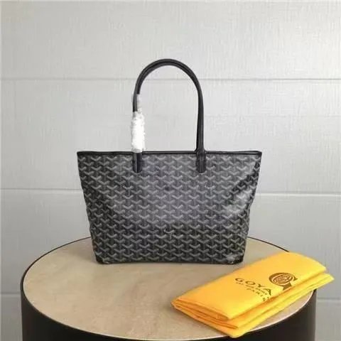 Goyard Saint Louis PM Iconic Canvas Tote Bag Black