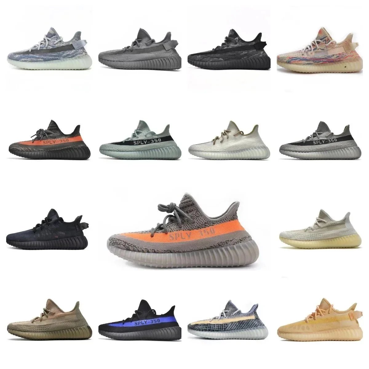 Adidas Yeezy Boost 350 V2 Sneakers Casual Running Shoes Multicolor