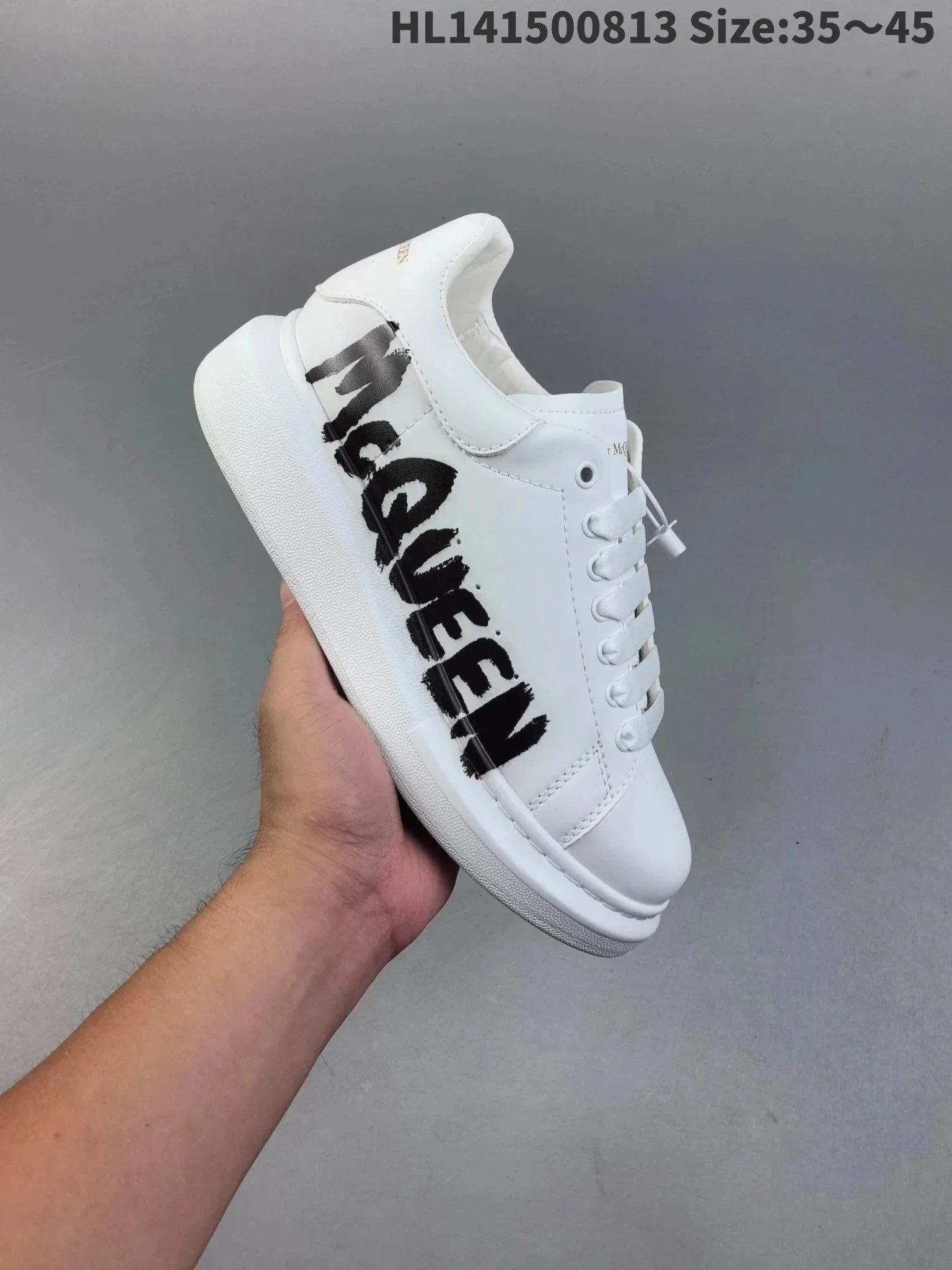 White letters