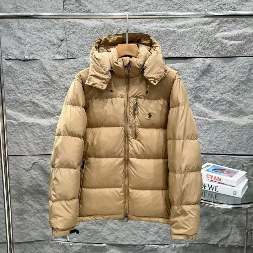 高品质90%白绒-卡其色 高品质90%白绒-卡其色