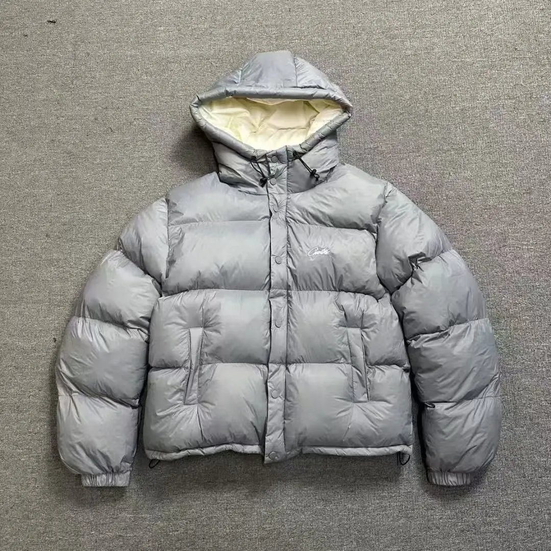 羽绒服-灰色白标 羽绒服-灰色白标