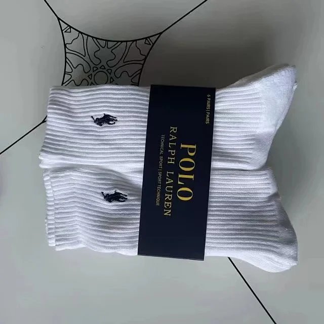 SIX PAIRS 白色高筒【毛巾底】 SIX PAIRS 白色高筒【毛巾底】