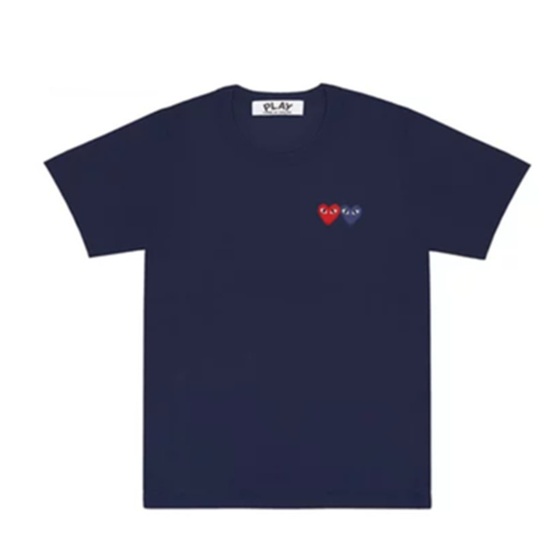 Dark blue double hearts Dark blue double hearts