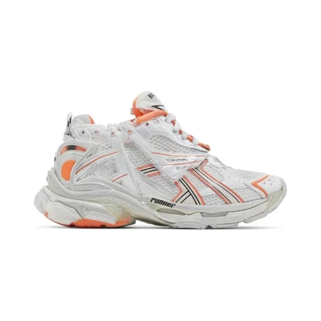 White Fluo Orange White Fluo Orange
