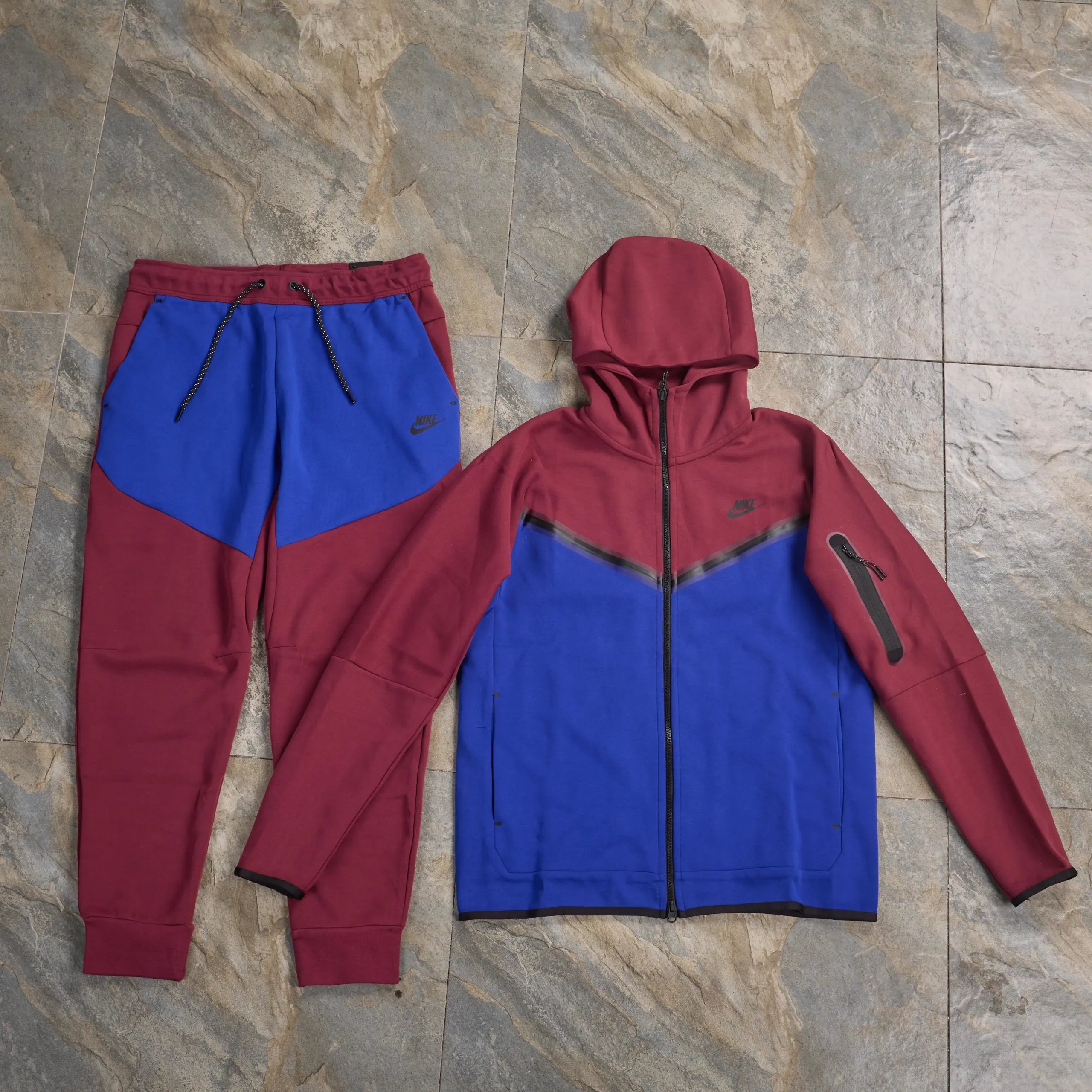 宝蓝拼紫色套装 宝蓝拼紫色套装