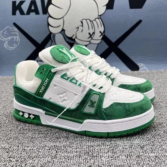 White and green White and green